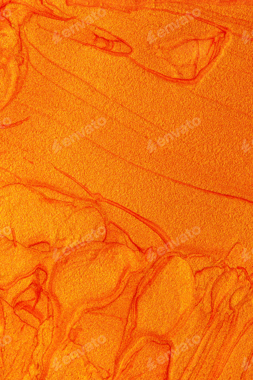 Preview: Abstract Orange Paint Texture.