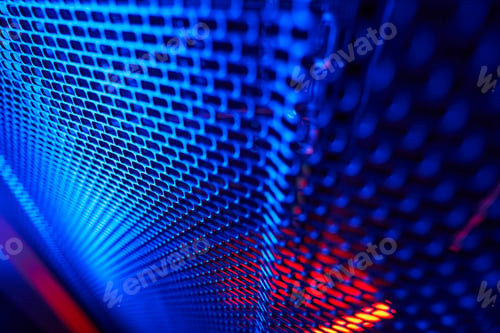Preview: Modern interior of tech room in data center