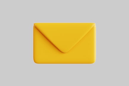 Preview: Golden yellow envelope
