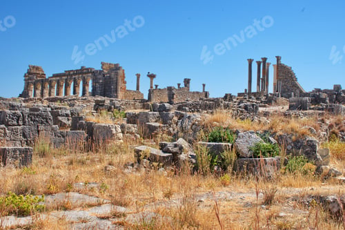 Preview: Roman ruins in Volubilis, Morocco