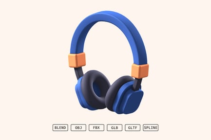 Preview: Stylized Soft-Touch Headphones