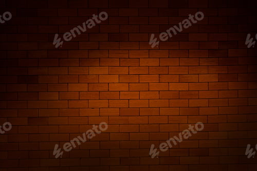 Preview: Old wall. Red brick wall, antique texture, dark brown and red brick wall, Backgorund image.