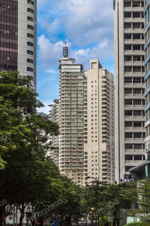 Preview: modern city block in the center of Kuala Lumpur