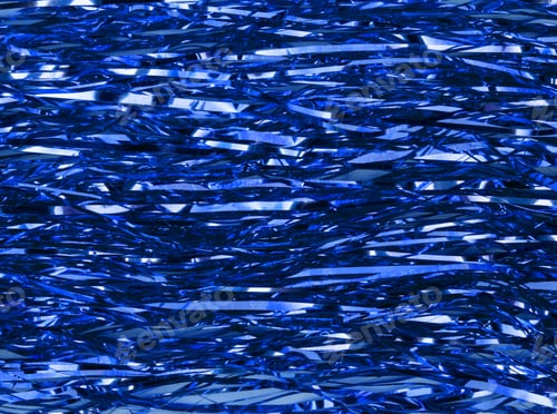 Preview: Shiny Metallic Blue Tinsel Curtain Abstract Background