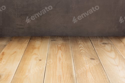Preview: empty wooden table in front