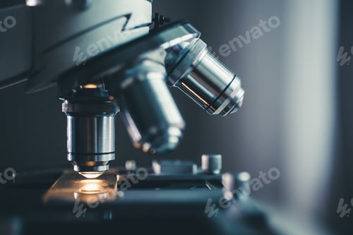 Preview: Close-up shot of microscope
