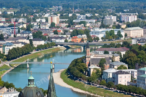 Preview: The old city of Salzburg, Austria