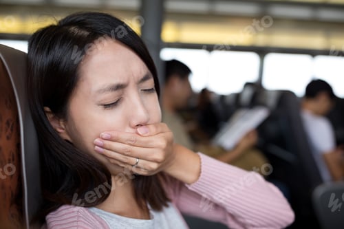 Preview: Woman suffer from seasick