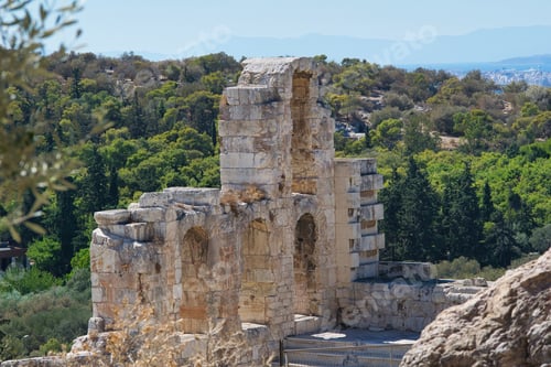 Preview: Odeon of Herodes Atticus, commonly known as Herodeion. Athens, Greece