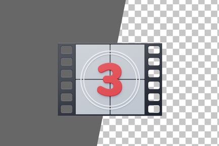 Preview: Countdown 3D Icon