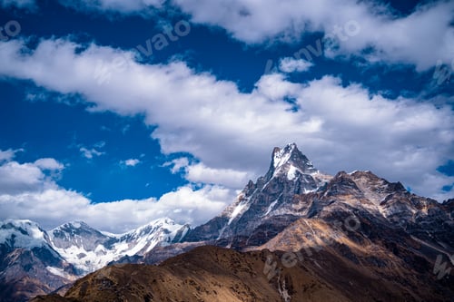 Preview: Mount Machhapuchhre range