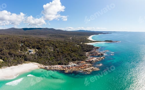 Preview: Binalong Bay Beach in Tasmania Australia