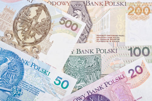 Preview: Polish money a business background