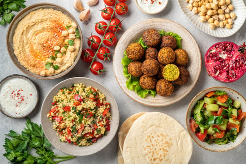 Preview: Middle eastern or arabic cuisines