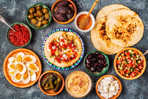 Preview: Traditional dishes of Israeli and Middle Eastern cuisine
