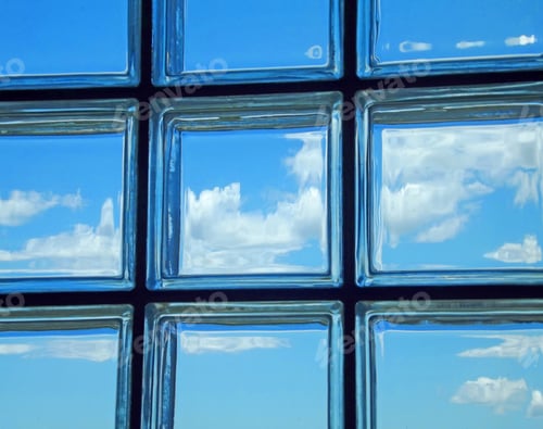 Preview: Glass window bricks