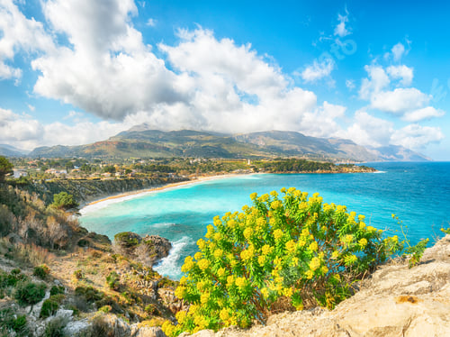 Preview: Fabulous seascape of Guidaloca Beach near Castellammare del Golfo.