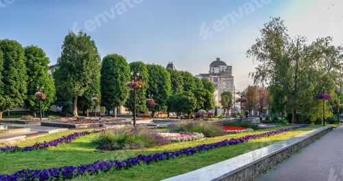 Preview: Historical city center of Khmelnitskyi in Ukraine