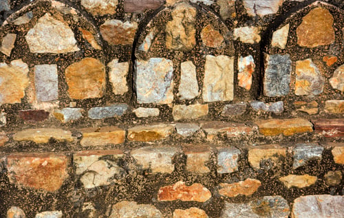Preview: Background of ancient stone wall.