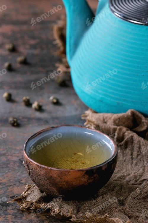 Preview: Cup of green tea