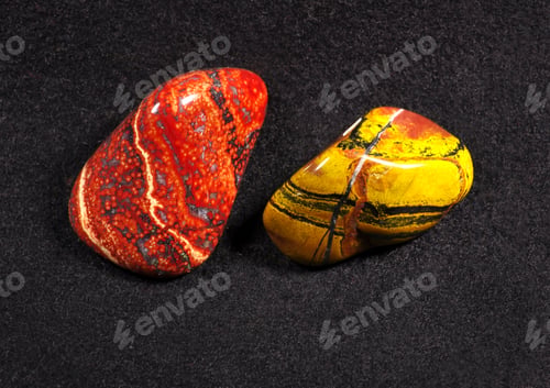Preview: Jasper stones - specimen of natural mineral rocks