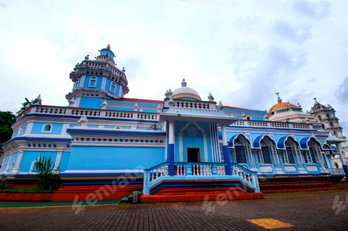 Preview: Mangeshi temple, Goa, India.