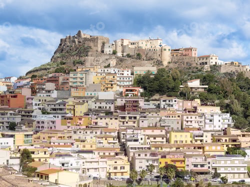 Preview: Castelsardo village in Sardinia, Italy