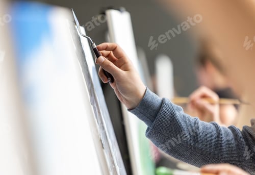 Preview: Educational painting classes during art workshops