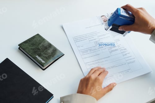 Preview: Approving Travel Visa For Man