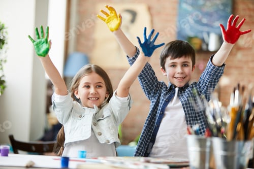 Preview: Kids Having Fun with Paint