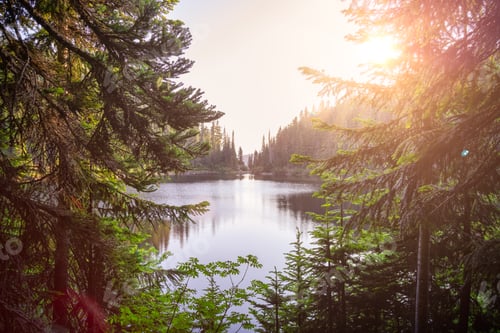 Preview: Panoramic View of Canadian Mountain Landscape