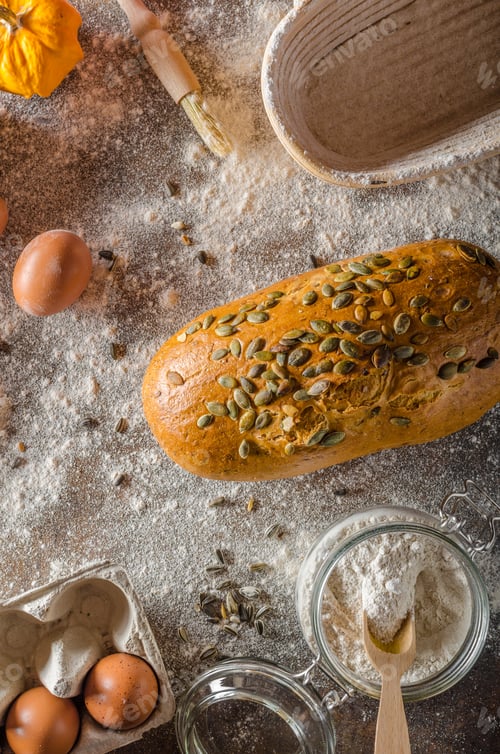 Preview: Homemade pumpkin bread