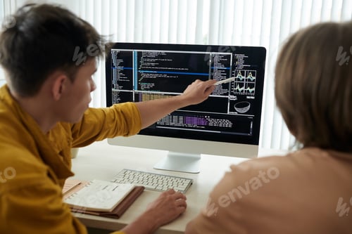 Preview: College Students working on Project