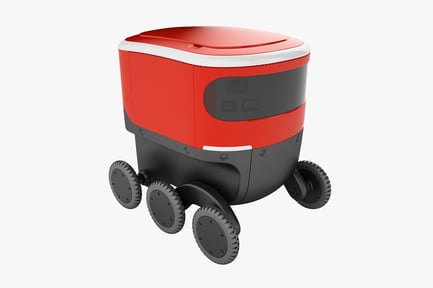 Preview: Autonomous Six-Wheel Delivery Unit