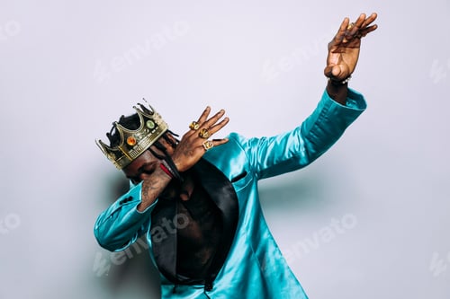 Preview: portrait of an hip hop music performer