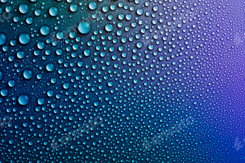Preview: Water drops texture background, gradient design