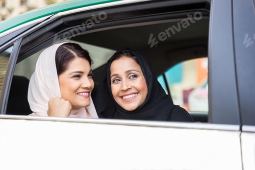 Preview: Two arabian girlfriends bonding and having fun