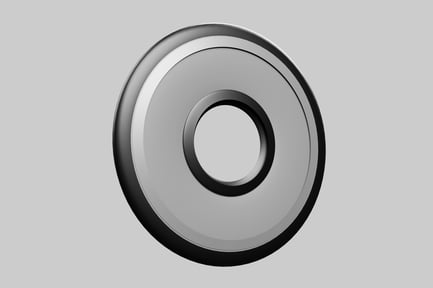 Preview: Minimalist round trim element