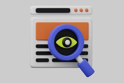 Website privacy and security icon