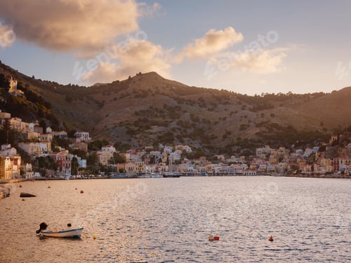 Preview: Symi Island, Greece islands holidays from Rhodos in Aegean Sea.