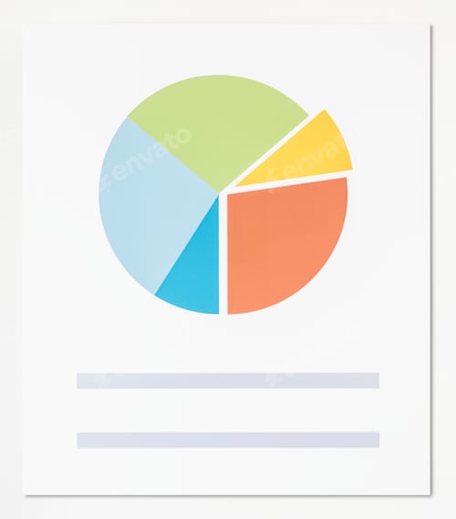 Preview: Business data pie chart icon