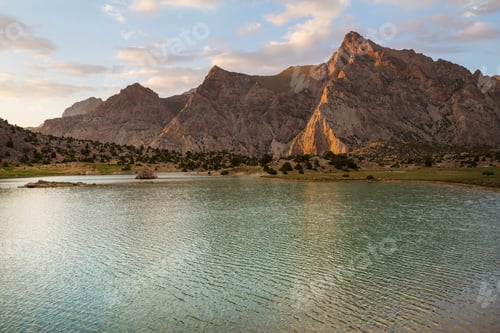 Preview: Fann mountains lake
