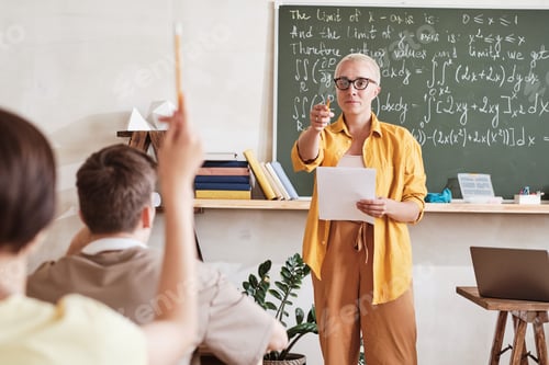 Preview: Teacher asking students at lesson
