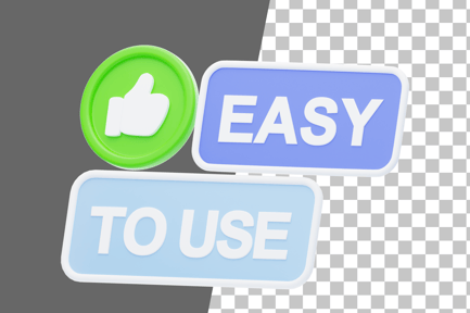 Preview: Easy To Use 3D Icon