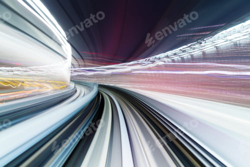 Preview: Motion of a Japanese mono rail