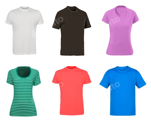 Preview: set of different T-shirts