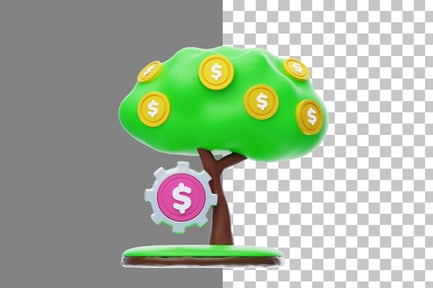 Preview: Wealth Management 3D Icon