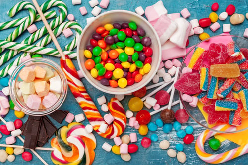 Preview: A lot of colorful candy