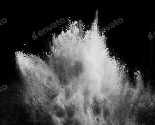 Preview: dust powder flour background explosion