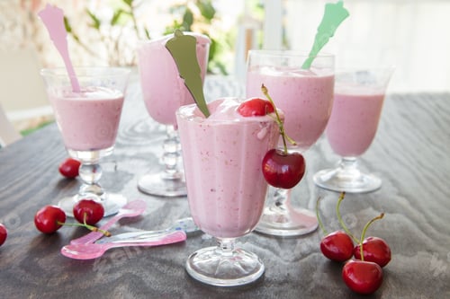 Preview: Cherry milkshake